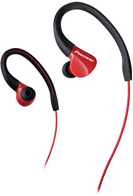 Pioneer SE-E3-R Fülhallgató - Fekete/Piros
