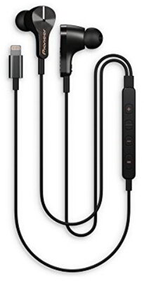 Pioneer RAYZ SE-LTC3R-K Lightning headset - Fekete
