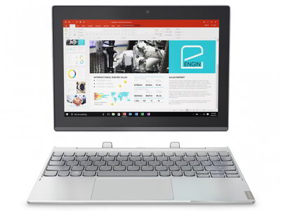 Lenovo 10.1" IdeaPad Miix 320 128GB LTE WiFi 2in1 Tablet Platinum