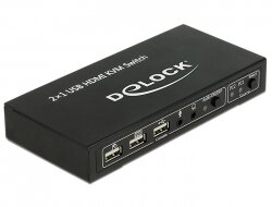 Delock 11421 KVM Switch - 2 port