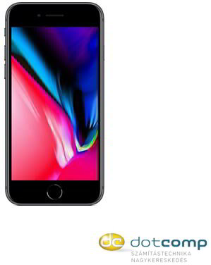 Apple iPhone 8 64GB mobiltelefon asztroszürke /MQ6G2/