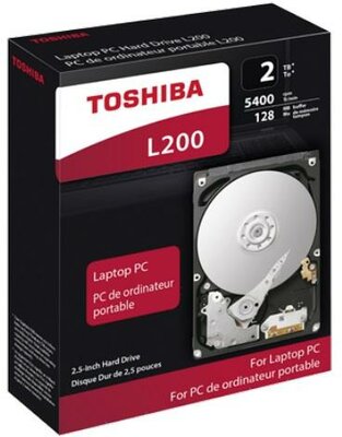 Toshiba 2TB L200 SATA3 2.5" notebook HDD