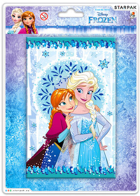 Starpak 388343 Disney hercegnők: Jégvarázs hópelyhes napló - Kék