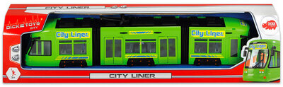 Dickie Toys City Liner villamos - Különböző színek