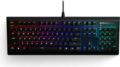 SteelSeries 64677 Apex M750 USB Gaming Mechanikus Billentyűzet ENG - Fekete