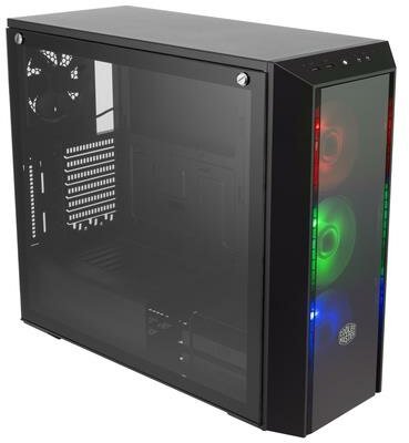 Cooler Master MasterBox PRO 5 RGB (+Controller) Window Számítógépház - Fekete