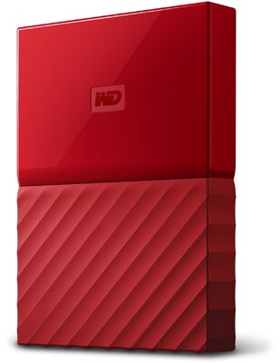 Western Digital 2TB My Passport USB 3.0 Külső HDD - Piros