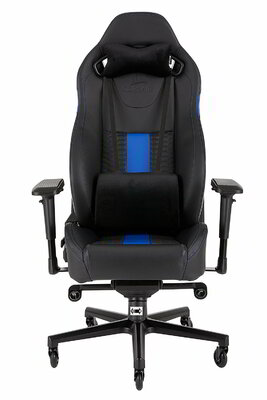 Corsair T2 Road Warrior Gamer szék - Fekete/Kék