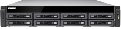 QNAP NAS - TS-EC880UE3-4GE-R2 (8HDD hely, SATA, CPU: Xeon Q Core 3,5 GHz, RAM: 4 GB, LAN: 2x 10 GbE SFP+, 4x GbE)