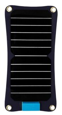 Quazar Q-Solar Panel Napelemes Power Bank Fekete