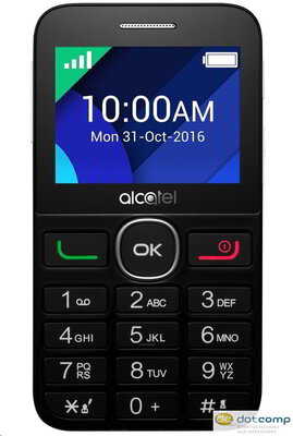 Alcatel 2008G mobiltelefon fekete-fehér