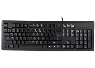 A4Tech KR-92 USB Billentyűzet ENG - Fekete