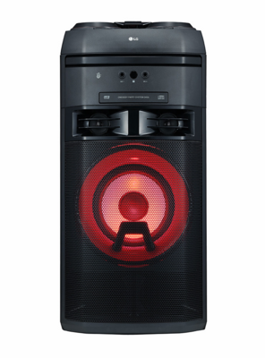 LG LOUDR OK55 Multi Color Party Lighting Bluetooth Hi-Fi rendszer - Fekete