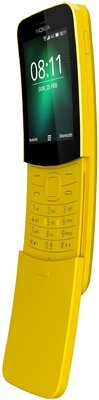 Nokia 8110 4G Dual SIM Mobiltelefon - Sárga