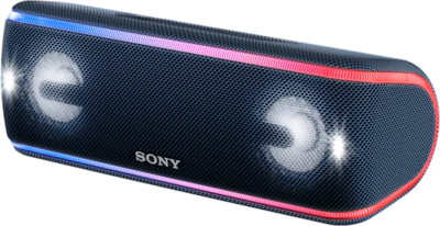 Sony SRS-XB41B Vízálló bluetooth hangszóró LED világítással - Fekete
