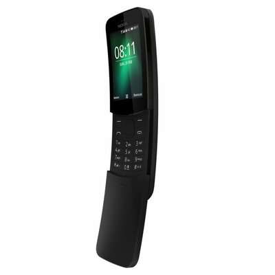 Nokia 8110 4G Dual SIM Mobiltelefon - Fekete
