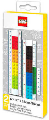 Lego group 51498 Összeépíthető vonalzó készlet - 15cm/30cm