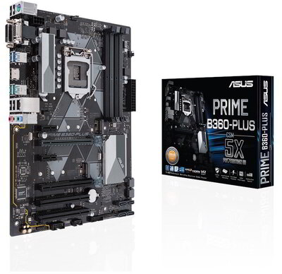 Asus PRIME B360-PLUS/CSM Alaplap