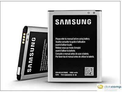 Samsung EB-BG357BBE NFC 1900mAh Li-ion gyári csomagolás nélküli akkumulátor
