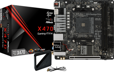 ASRock Fatal1ty X470 Gaming-ITX/ac Alaplap
