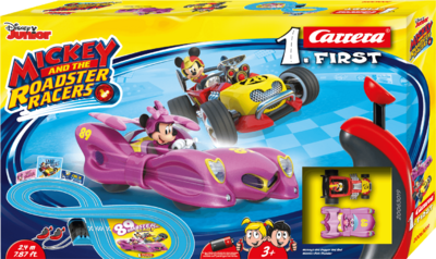 Carrera 63019 FIRST Mickey and the Roadster Racers - Minnie versenypálya