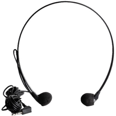 Olympus E-102 Áll alatt viselhető fejhallgató - Fekete