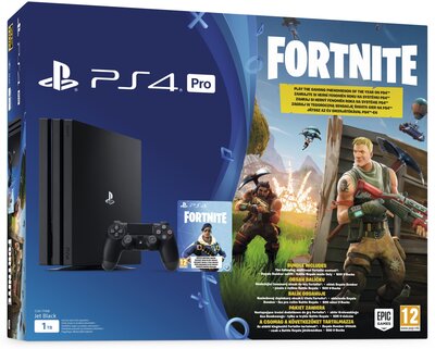 Sony PlayStation 4 Pro 1TB Fekete + Fortnite Bundle