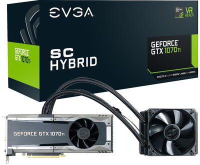 EVGA GeForce GTX 1070 Ti GAMING 8GB GDDR5 SC HYBRID Videokártya