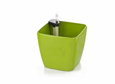 G21 önöntöző kaspó Cube maxi 45 cm, zöld