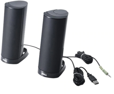 Dell AX210CR 2.0 sztereo hangfal - Fekete