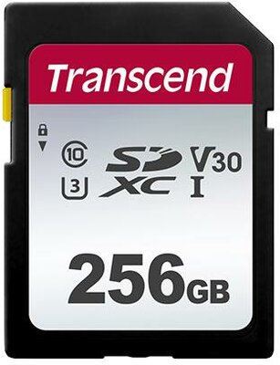 Transcend 256GB SDXC UHS-I U3 CL10 memóriakártya