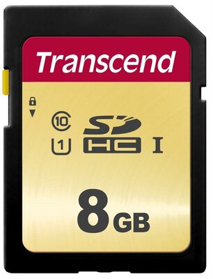 Transcend 8GB SDHC UHS-I U1 CL10 memóriakártya