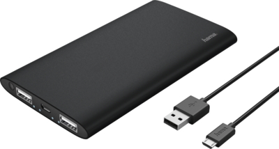 Hama 173735 Premium Alu Power Bank 8000mAh Antracit