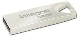 Integral Metal ARC 32GB USB 2.0 Pendrive - Ezüst