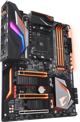 Gigabyte X470 AORUS GAMING 7 WIFI, AM4, DDR4 2933, USB 3.1, DVI-D/HDMI