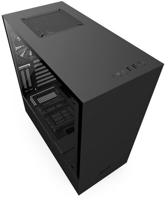 NZXT H500i Window Számítógépház - Fekete