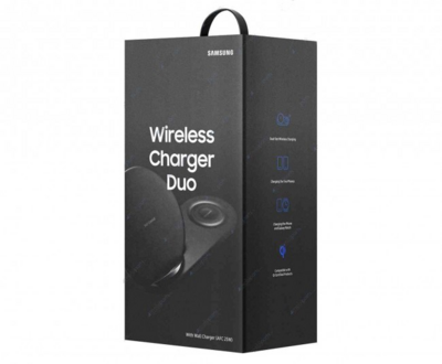 Samsung EP-N6100TB Wireless Charger Duo Fekete
