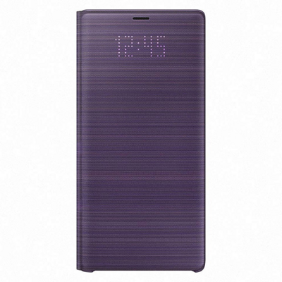 Samsung EF-NN960PVE Galaxy Note 9 Gyári LED View Flip Tok - Lila