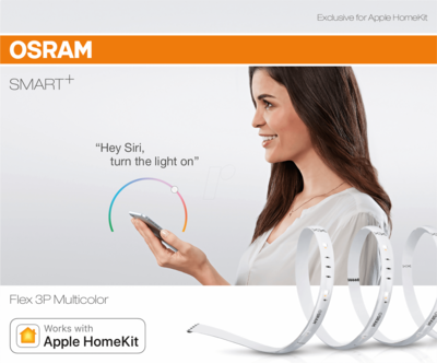 Osram Smart Apple HomeKit Flex RGBW LED szalag 3x600mm - Állítható fehér (Hideg-Meleg)