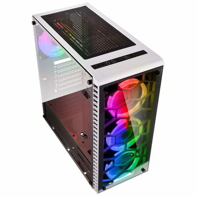 Kolink Observatory RGB Window számítógépház - Fehér