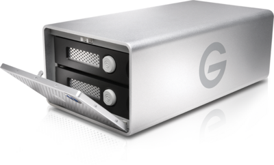 G-Tech 8TB G-Raid Thunderbolt 3 Külső HDD - Ezüst