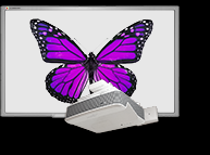 ClassBoard Butterfly 7. interaktív tábla csomag (CBM1085 tábla + projektor + konzol)