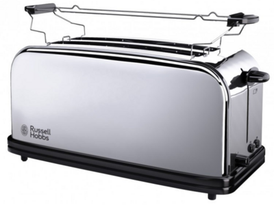 Russell Hobbs 23520-56 Chester 4 szeletes hosszú kenyérpirító Ezüst