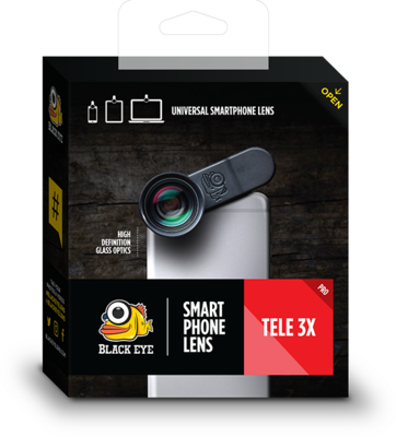Black Eye Pro Series TE002 Tele 3x Objektív