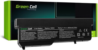 Green Cell DE38 Dell Vostro Notebook akkumulátor 6600 mAh