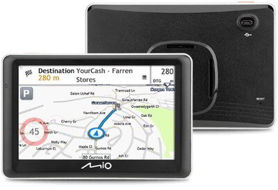 Mio Spirit 5" 7700 LM GPS navigáció (Teljes EU Térkép)