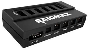 RaidMax MX-642 RGB Ventilátor vezérlő