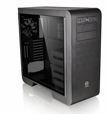 Thermaltake Core V51 TG Edition Window Számítógépház - Fekete