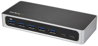 Startech HB30C5A2CSC USB 3.0 HUB (2+5 port) Fekete