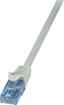 Logilink CP3012U U/UTP CAT6a Patch kábel 0.25m - Szürke